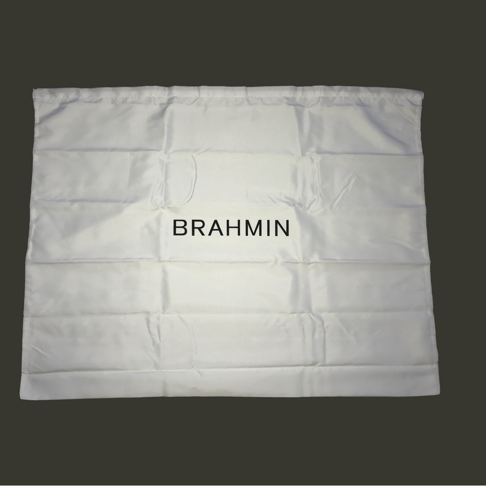 NWOT Large Size Brahmin Dust Bag- White